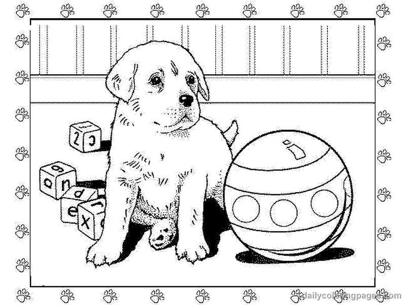 Free Realistic Puppy Coloring Pages, Download Free Realistic Puppy ...