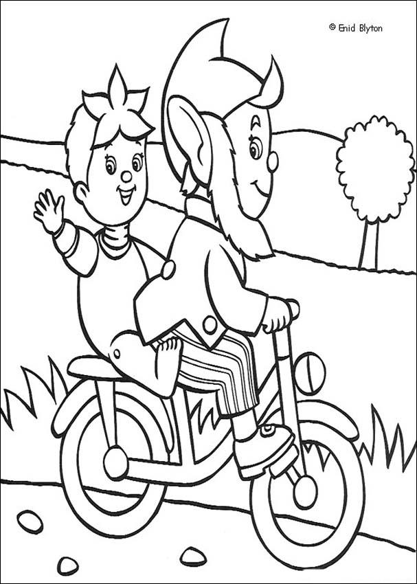 noddy coloring pages - Clip Art Library