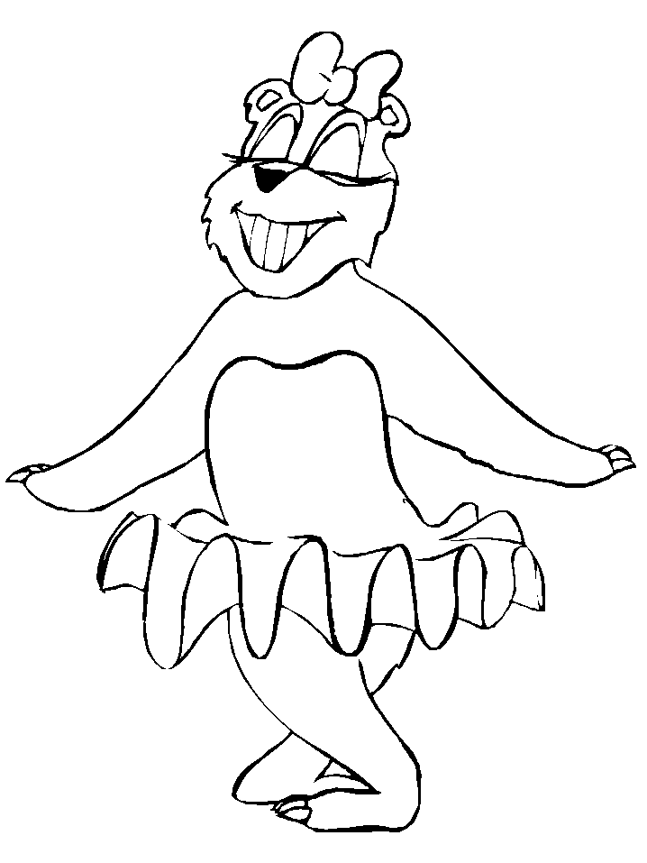 Coloring Page - Ballet coloring Page