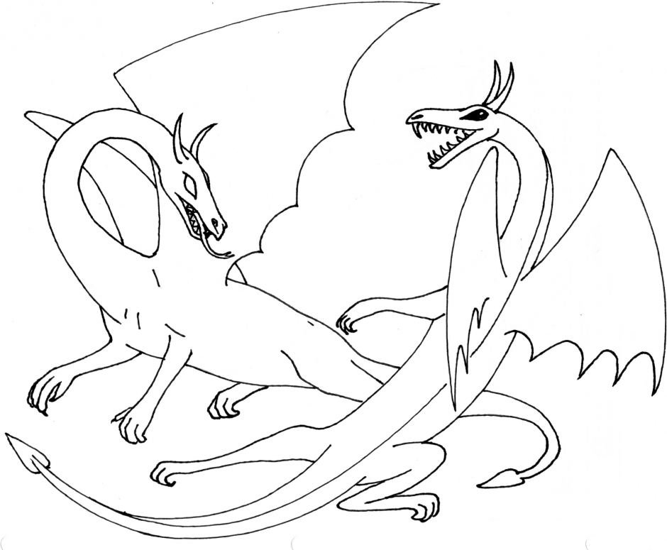 Koi Fish Coloring Page