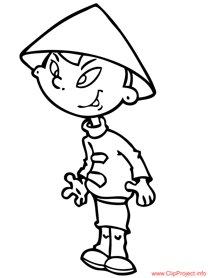 Kids vecartoon Colouring Pages