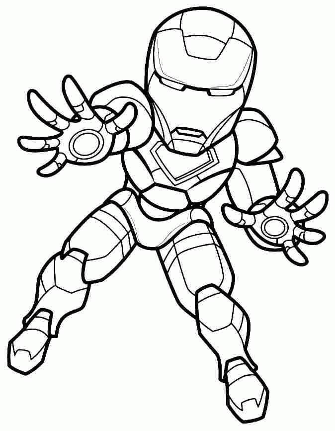 Coloring Pages | Coloring Iron Man