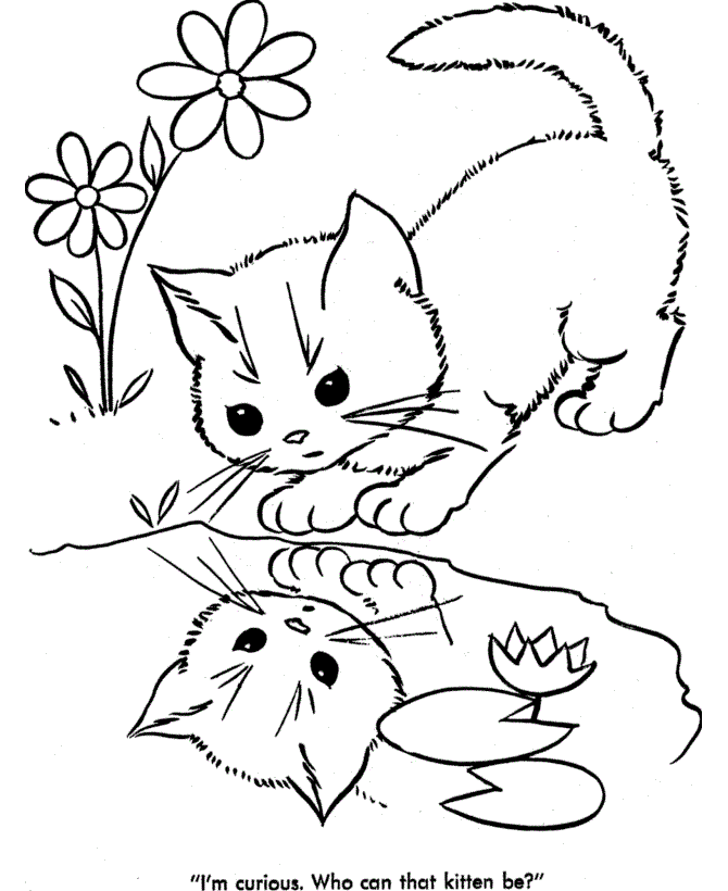 printable coloring pages cats Clip Art Library