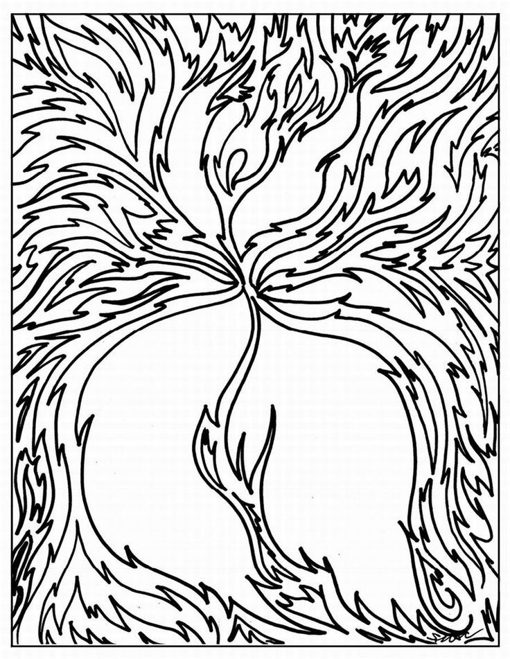 Abstract | Coloring Pages For Adults