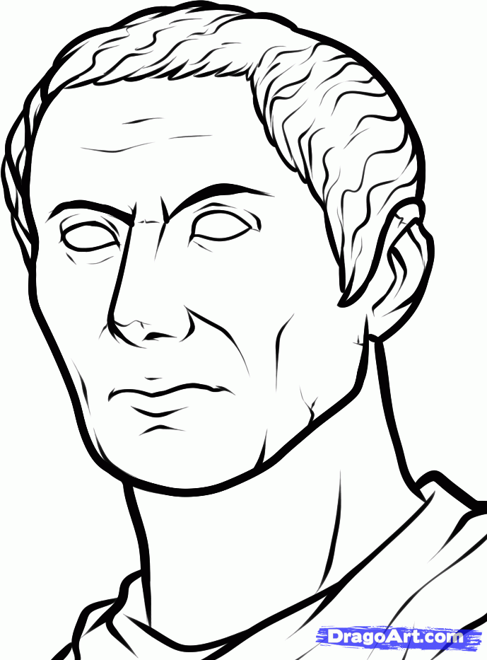 brutus from julius caesar drawing