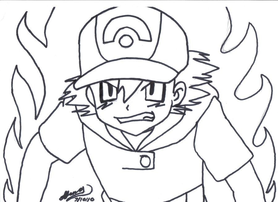 How To Draw Ash And Pikachu, Pokemon, Step by Step, Drawing Guide, by Dawn  - DragoArt