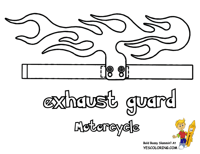 Printable Motorcycle Pictures
