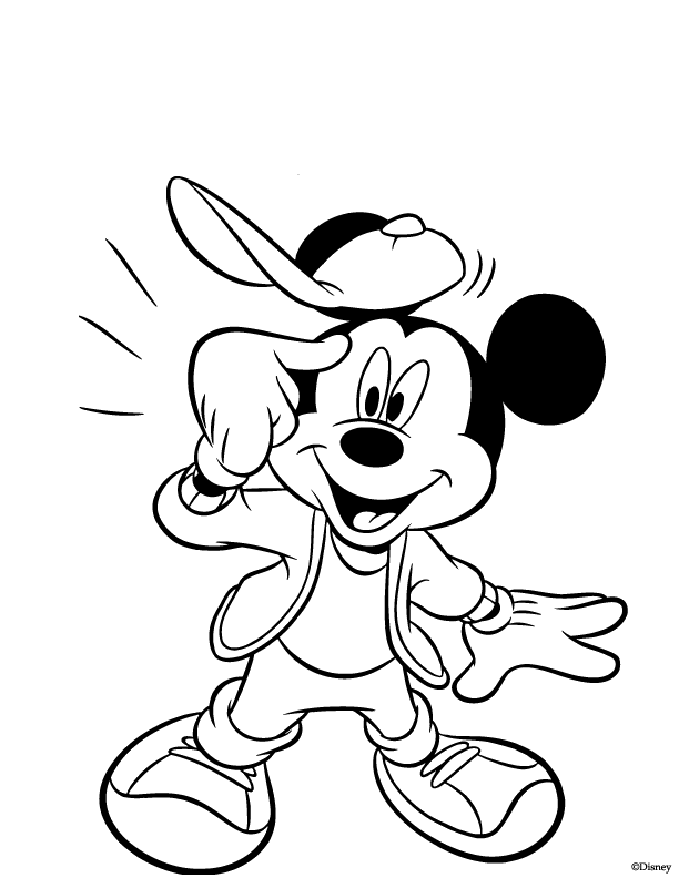 disney coloring pages mickey mouse