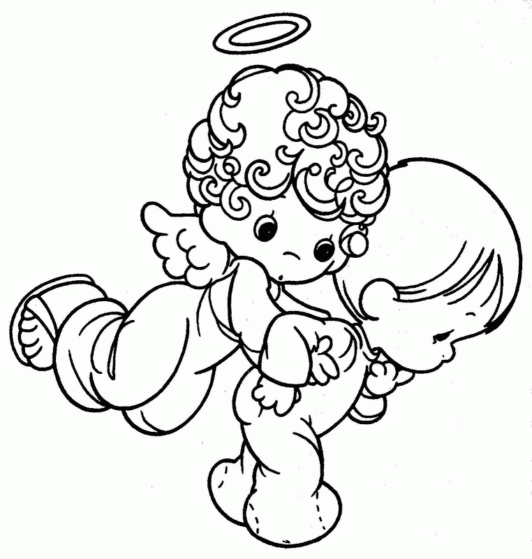 angel precious moments drawings - Clip Art Library