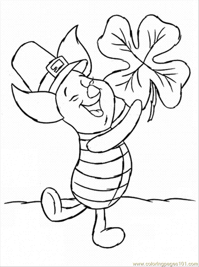 Winnie The Pooh And Piglet Coloring Pages