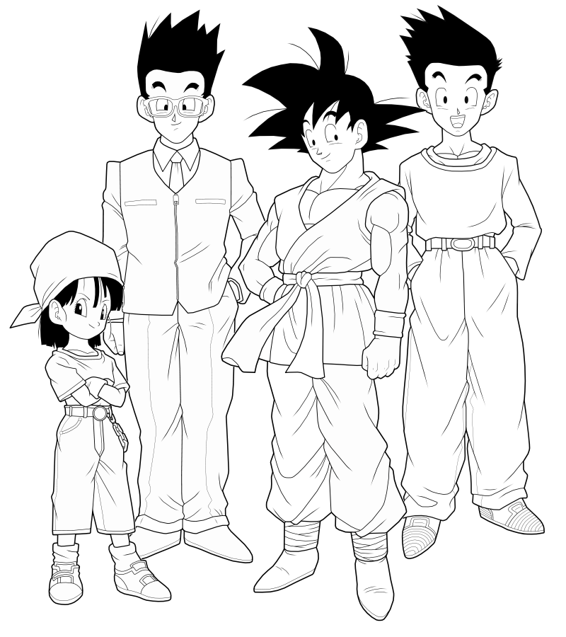 Dragon Ball GT 1st preview by drozdoo