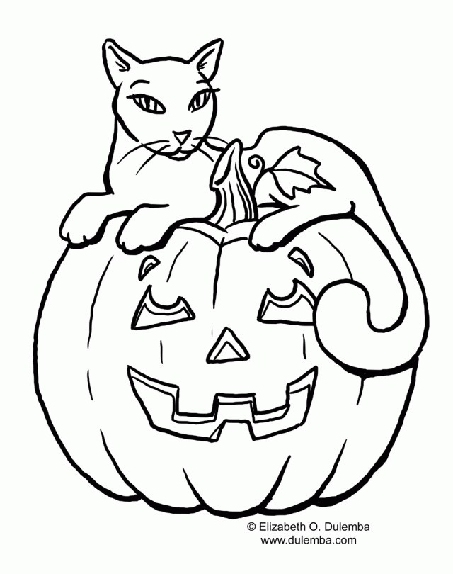 Halloween Pumpkin| Coloring Pages for Kids Pumpkin Color Sheet