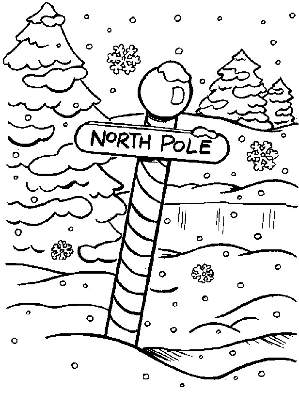 Winter Coloring Pages