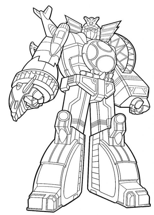 Power Rangers Coloring Pages 