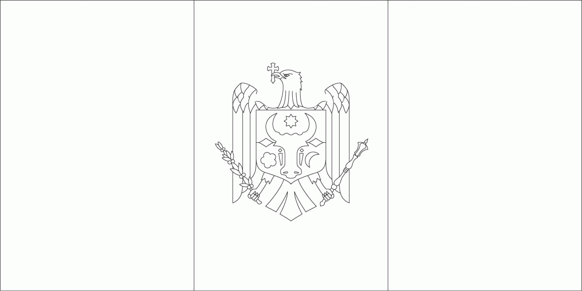 World Flags Coloring Sheets 5