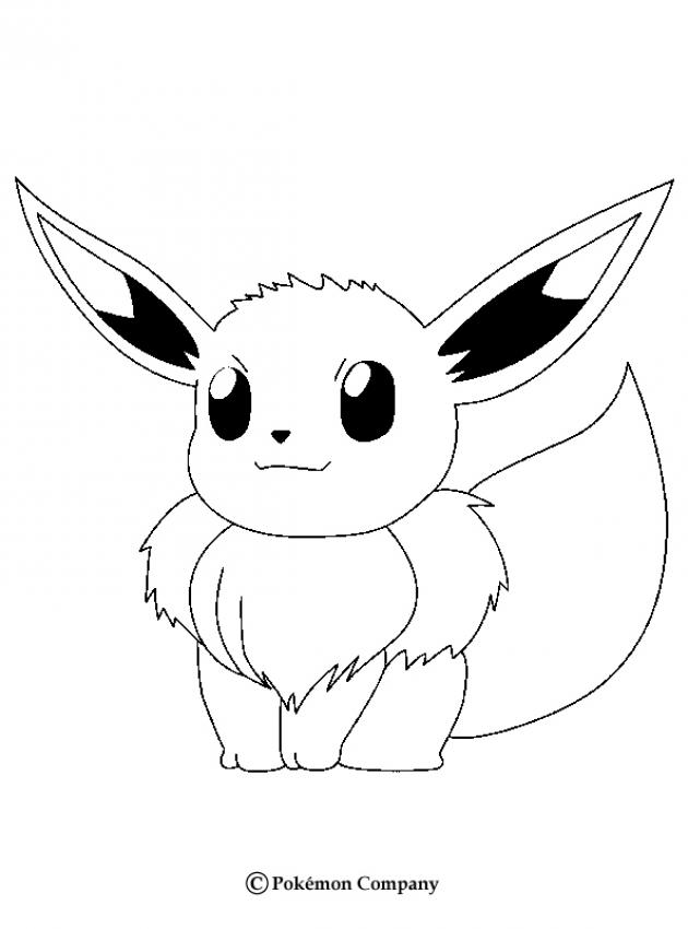 pokemon coloring pages flareon