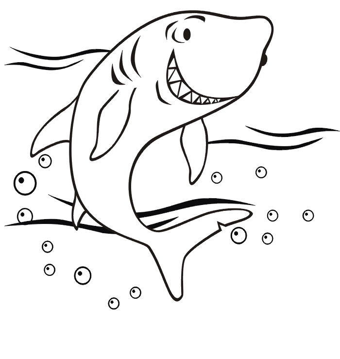 Free Free Printable Shark Coloring Pages, Download Free Free Printable ...