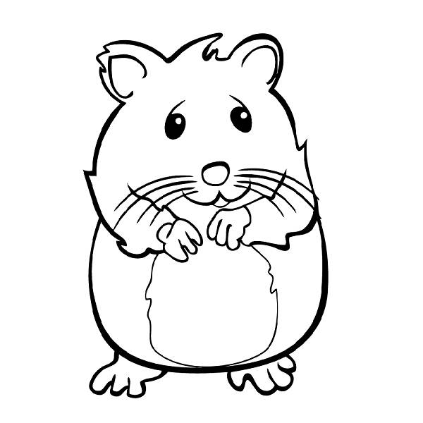 Hamster Coloring Pages – FAGI VISUALDNSNET