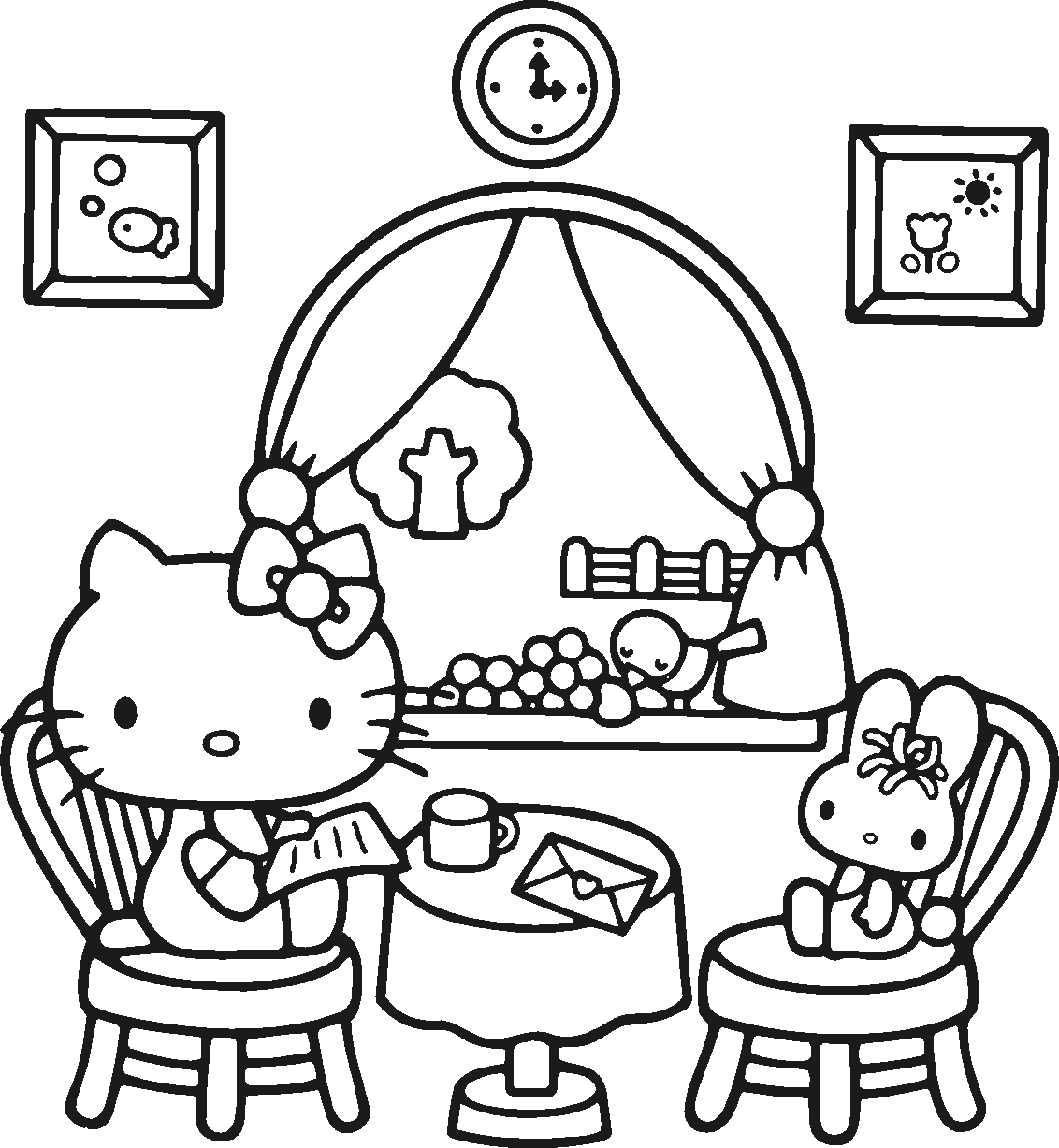 Free Free Hello Kitty Valentine Coloring Pages Download Free Free Hello Kitty Valentine