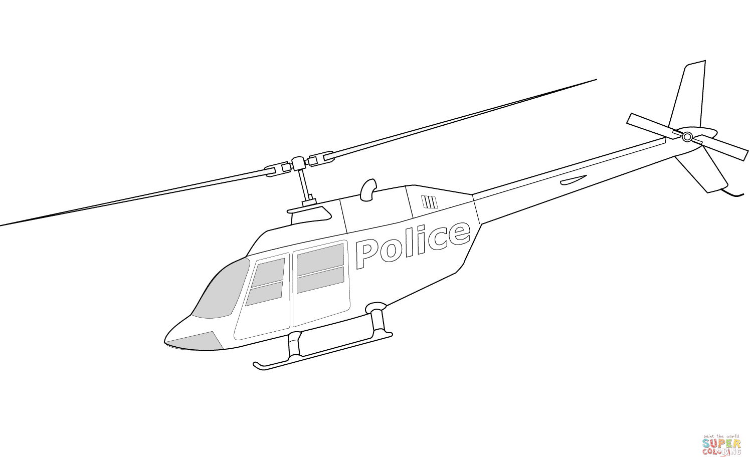 fire helicopter coloring page - Clip Art Library