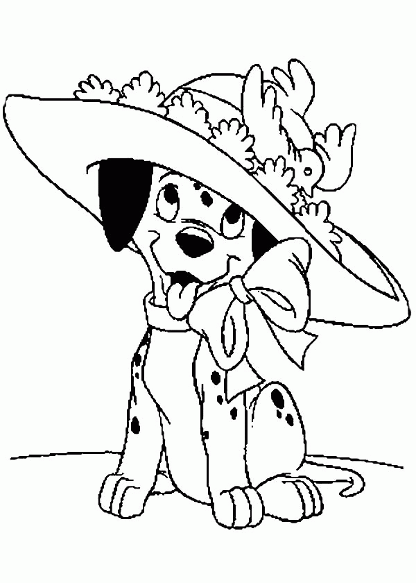 Dalmatians Coloring Pages Online 