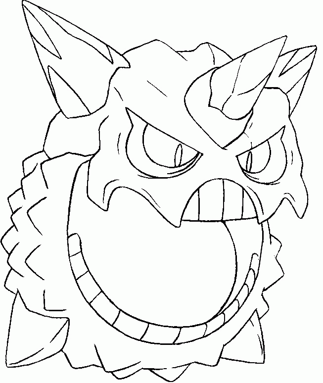Coloring Pages Mega Evolved Pokemon Drawing