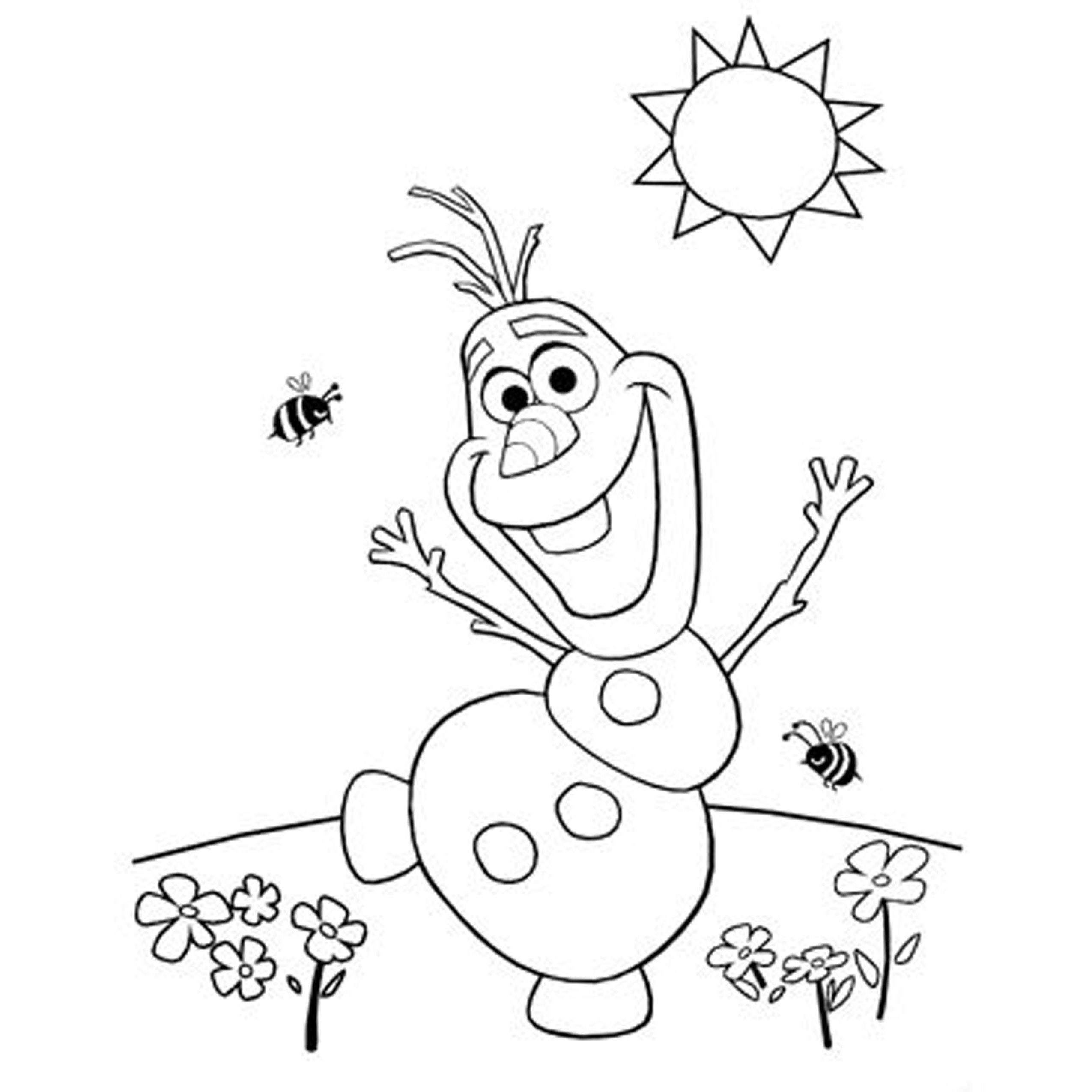 Free Olaf Coloring Pages Download Free Olaf Coloring Pages Png Images 