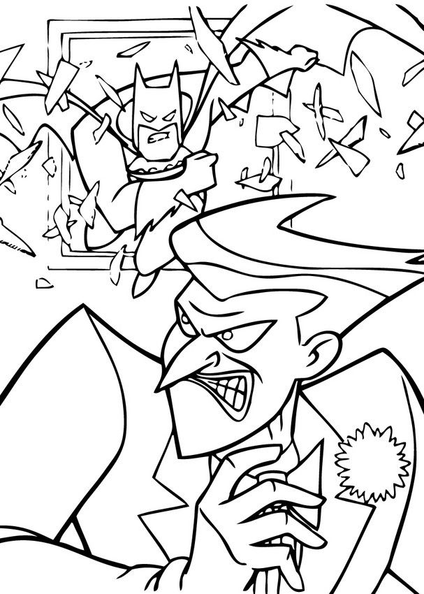 joker card coloring pages