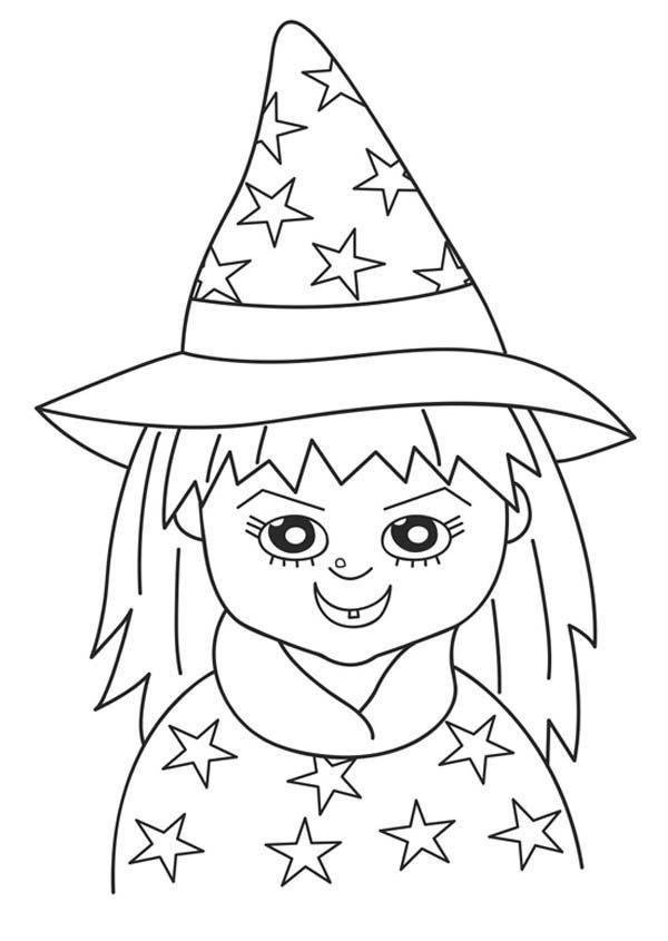 Free Halloween Coloring Pages For Girls, Download Free Halloween ...