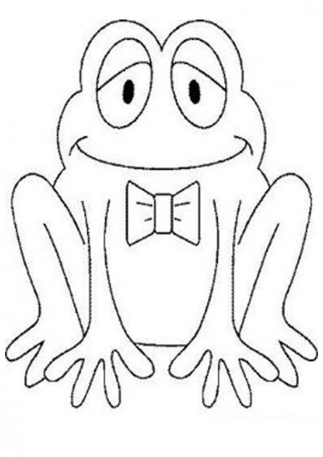 Red Eyed Tree Frog Coloring Page
