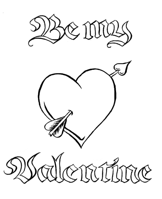 Hearts Coloring Page | Free Printable Coloring Pages