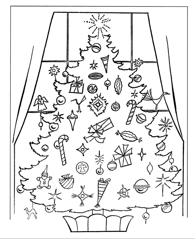 coloring-page-kid-decorating-christmas-tree-clip-art-library