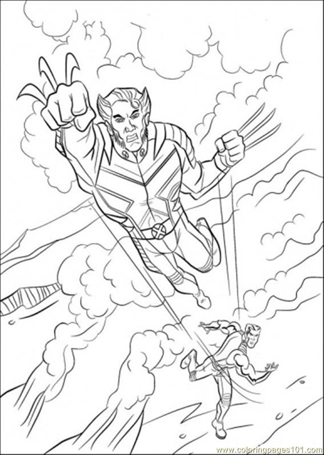 wolverine coloring pages - Clip Art Library