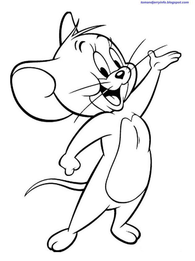 How to Draw Jerry Tom and Jerry VIDEO  StepbyStep Pictures