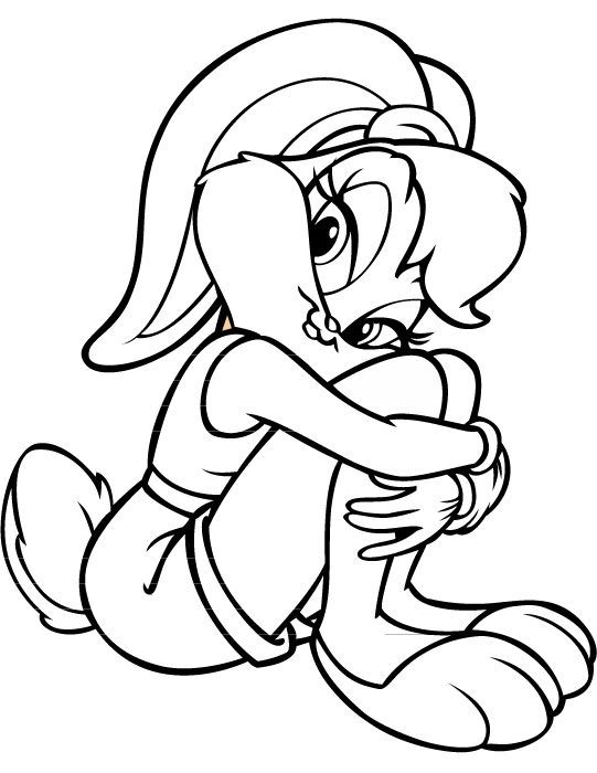 Lola Bunny Coloring Pages  ColoringAll