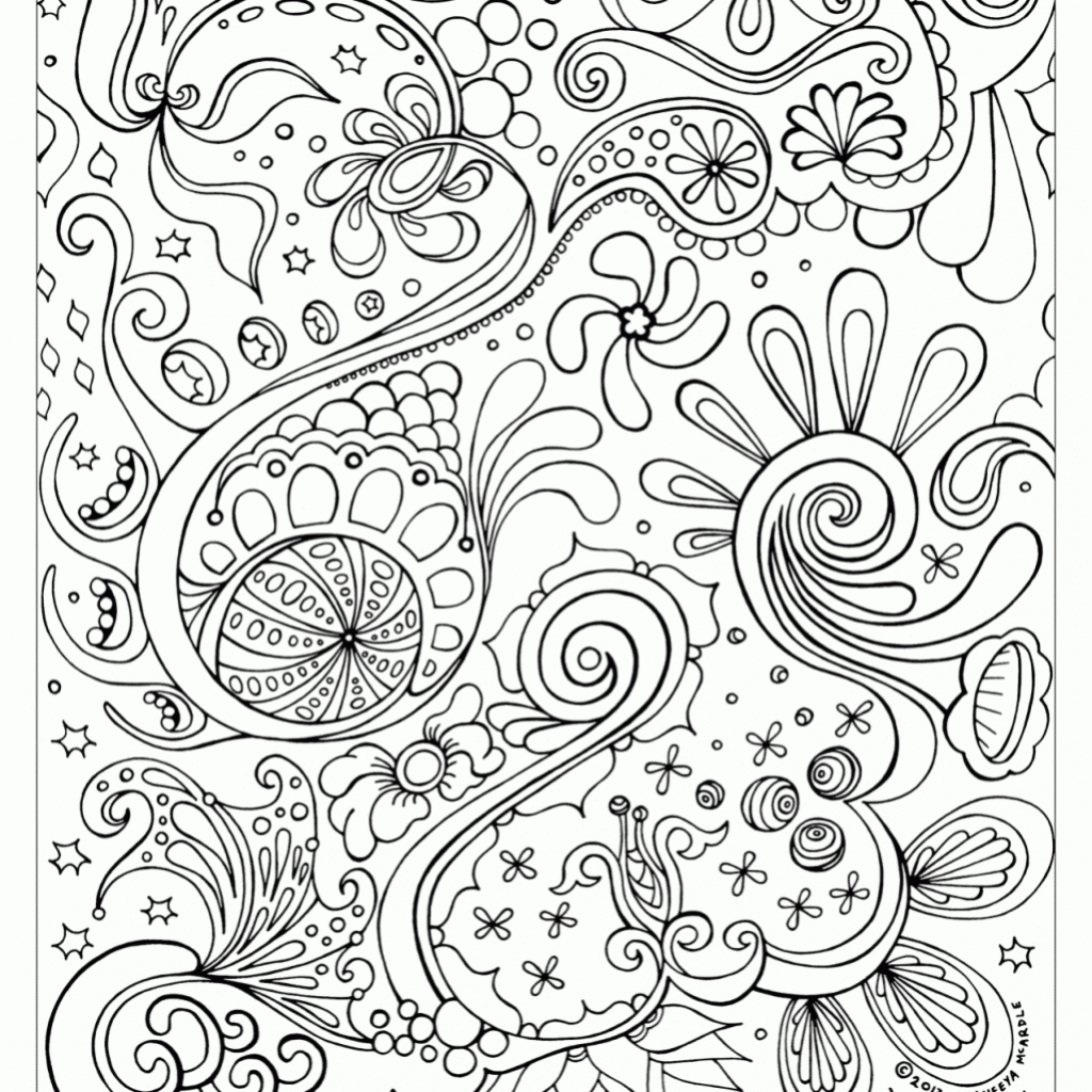 coloring pages abstract designs