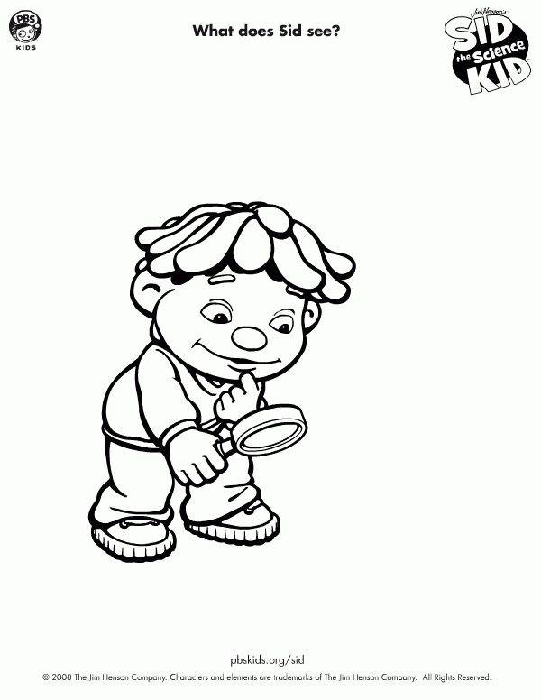 pbskids coloring pages