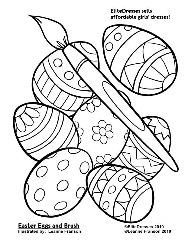 93 Coloring Pages Easter Printables For Free