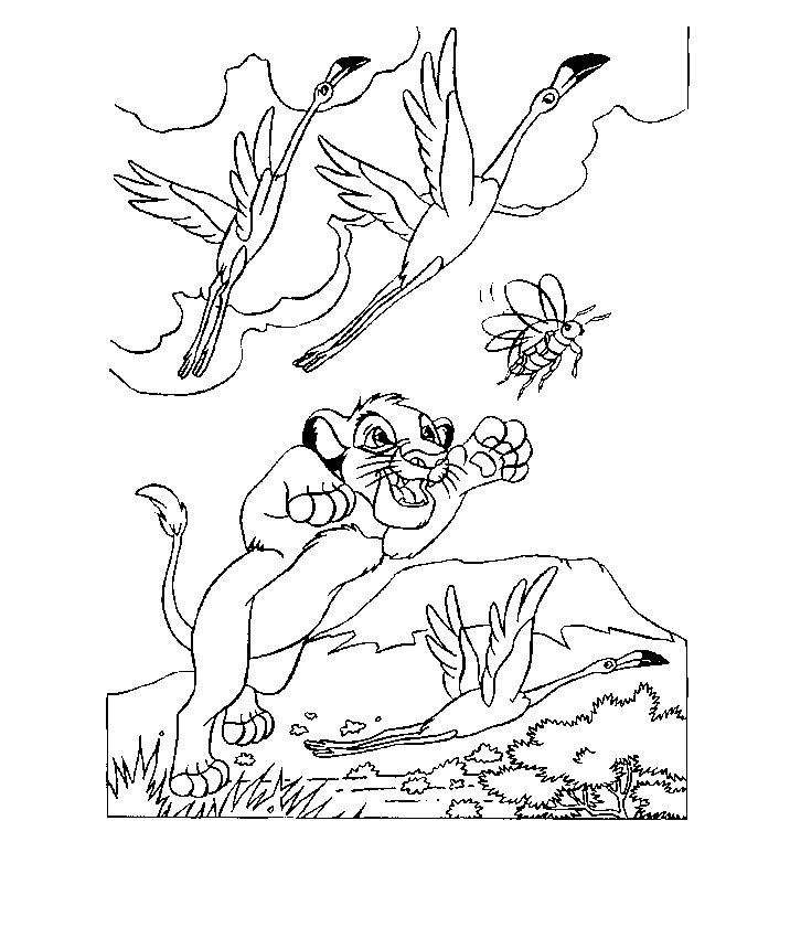 lion king 2 coloring pages - Clip Art Library