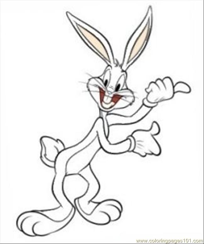 Coloring Pages Bugs Bunny  | free printable
