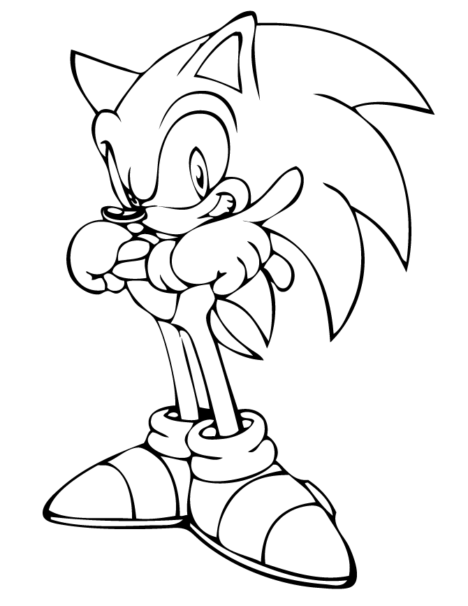 Free Sonic The Hedgehog Colouring Pictures Download Free Sonic The