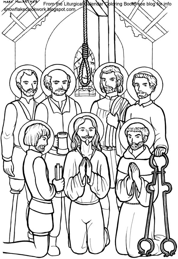 communion of saints coloring page - Clip Art Library