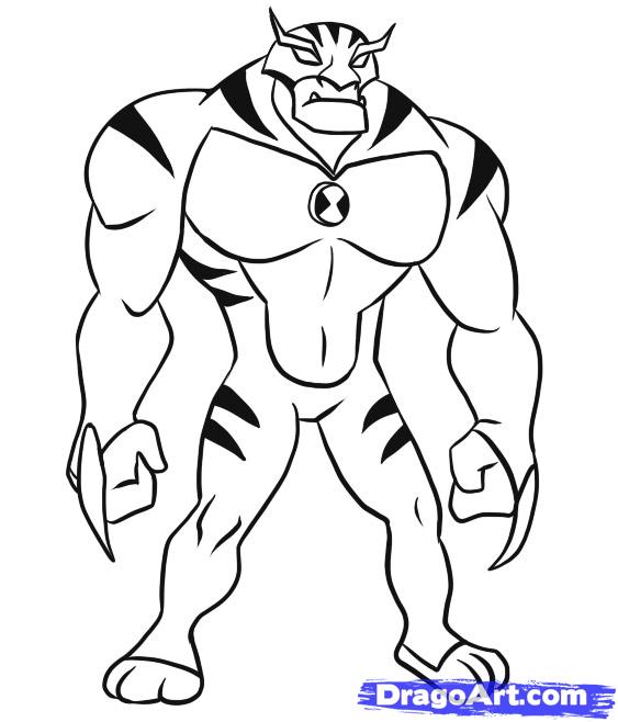 Ben 10: Alien Force Ben 10: Omniverse Drawing Coloring book, ten, angle,  white png | PNGEgg