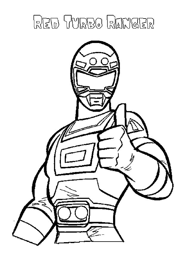 Coloring Page - Power rangers coloring Page