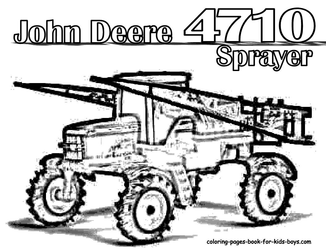 Tractor Coloring Pages To Print Clip Art Library