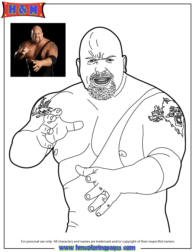 wwe coloring pages of undertaker