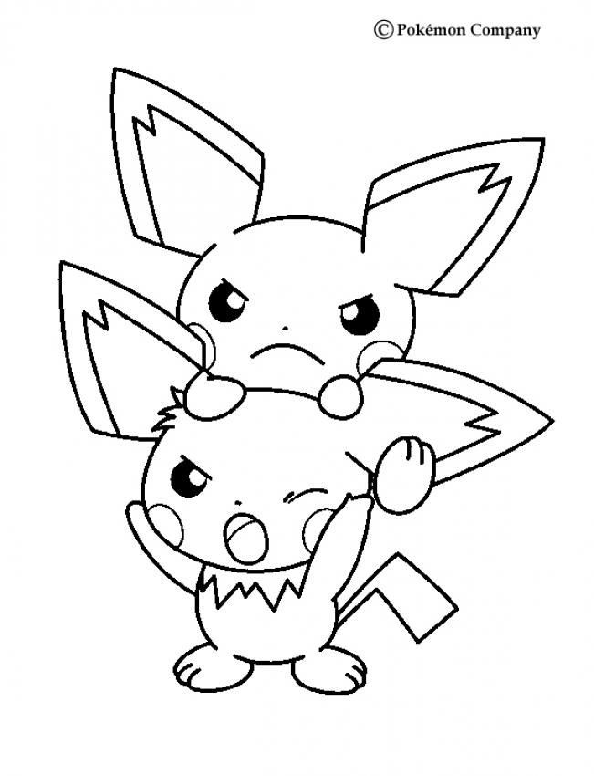 cute pokemon coloring page - Clip Art Library