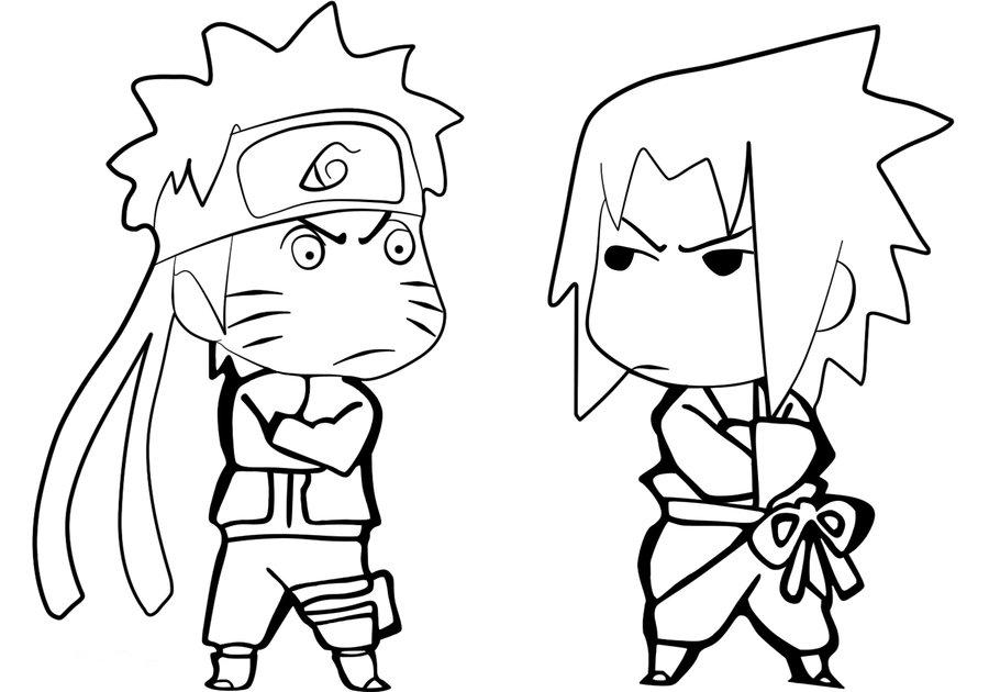 chibi boruto Coloring Page - Anime Coloring Pages