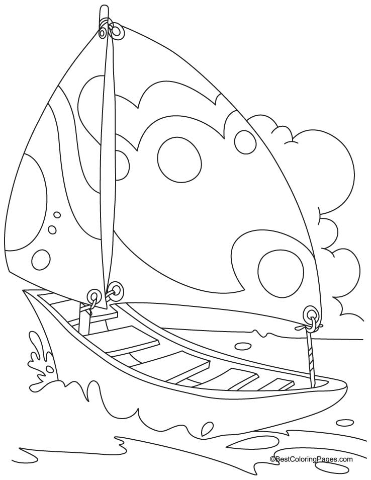 Real Speed Boat coloring page for kids, transportation coloring pages  printables free - Wuppsy.com