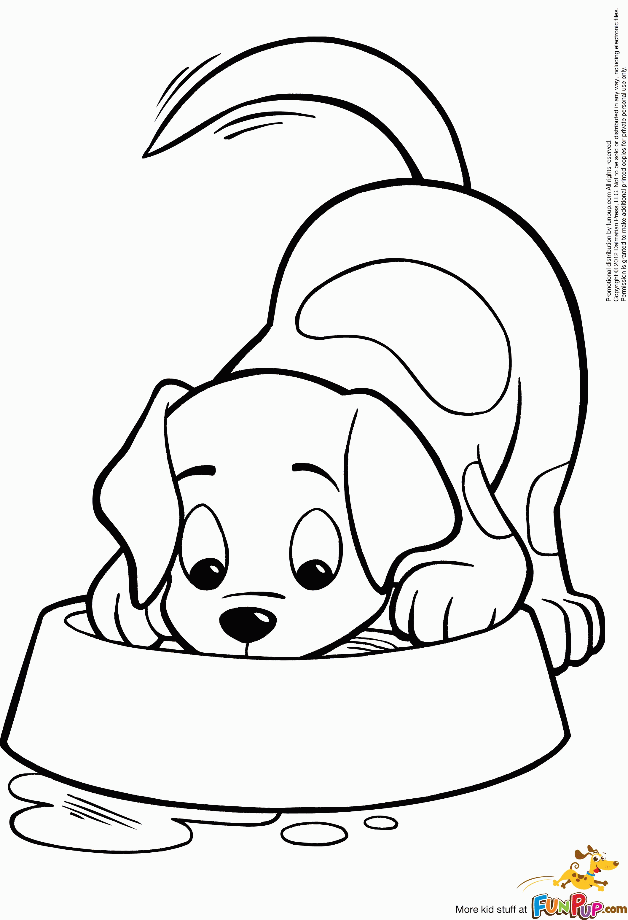 puppies coloring pages - Clip Art Library